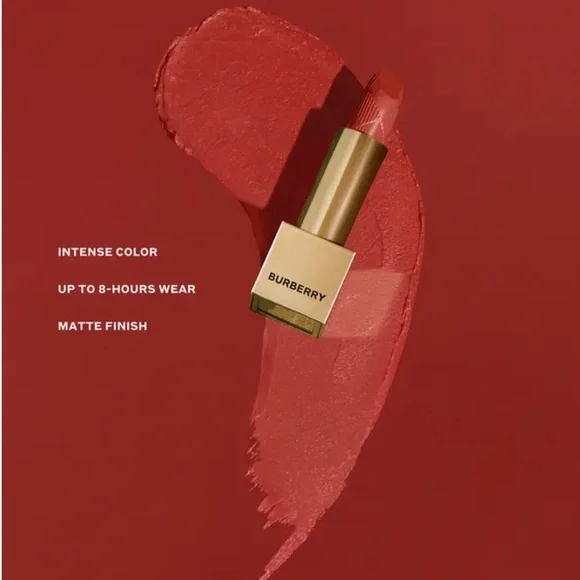 BURBERRY Burberry Kisses Matte Dusty Pink Lipstick Lip Color Make Up - Picture 4 of 11